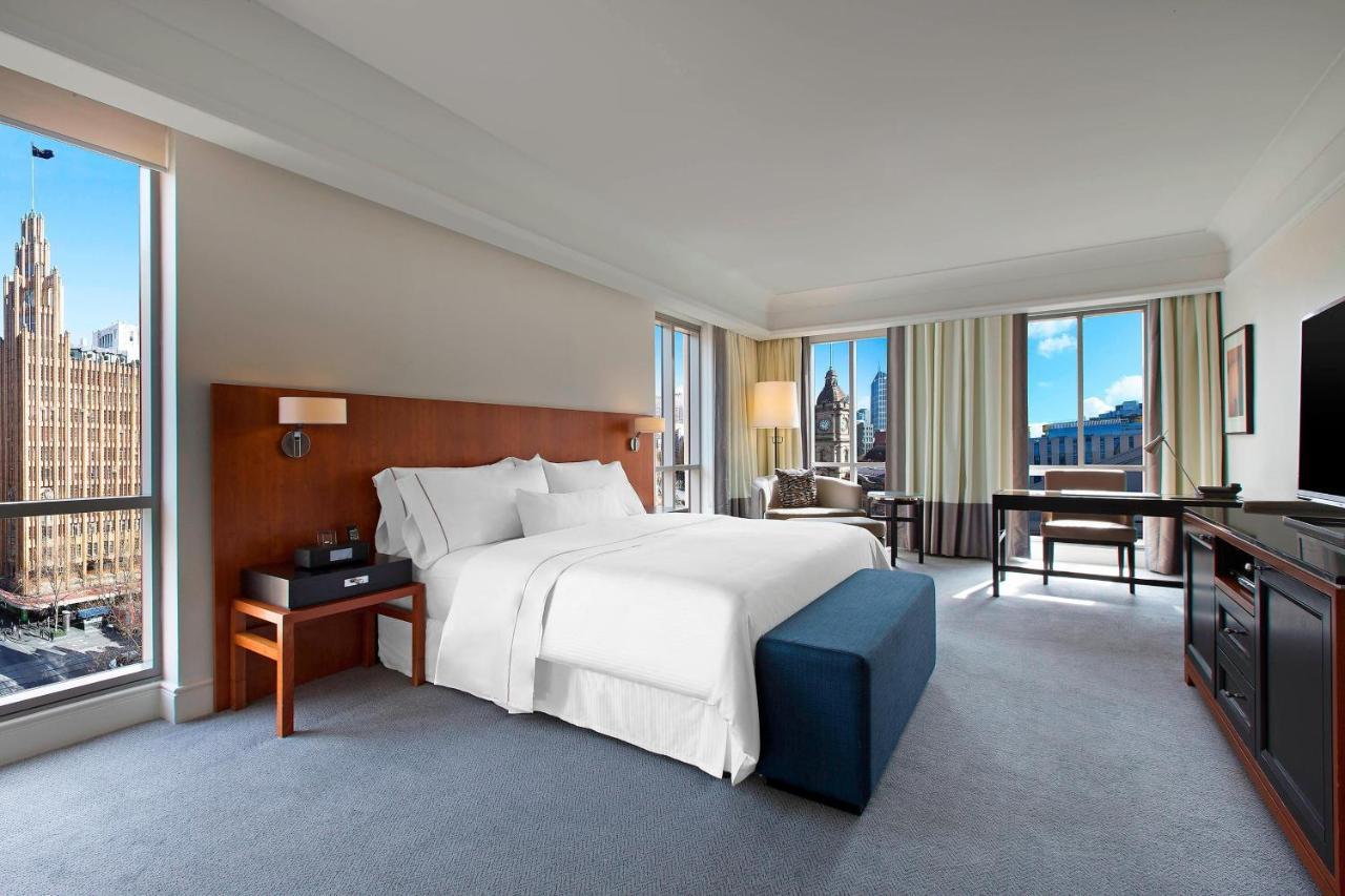 The Westin Melbourne Hotell Eksteriør bilde A guest room at the W New York Downtown